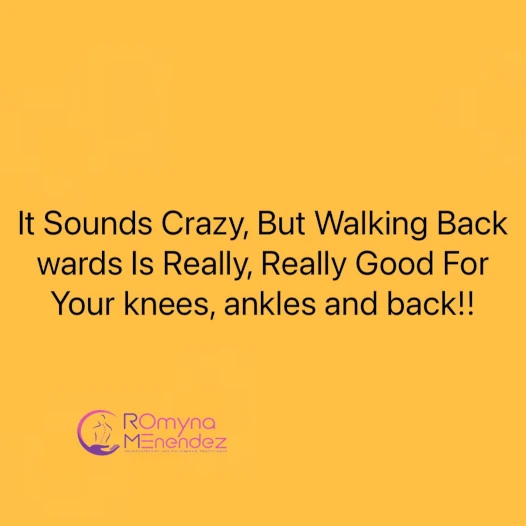 Walking back sounds crazy