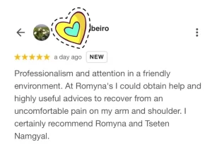 Five stars feedback
