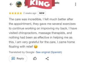 Five stars feedback
