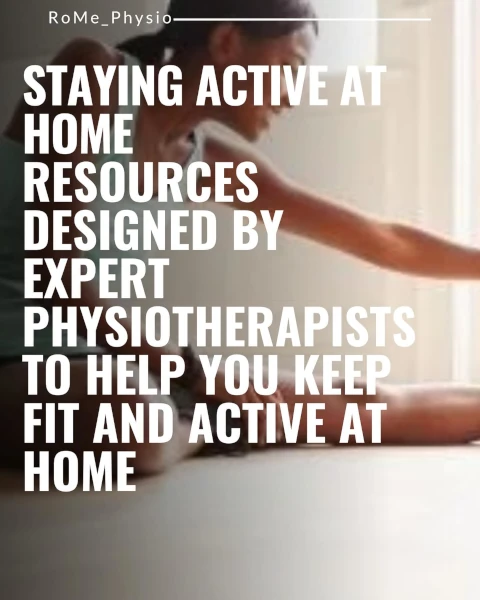 Working from home – Easy exercises