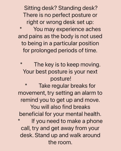The Perfect posture